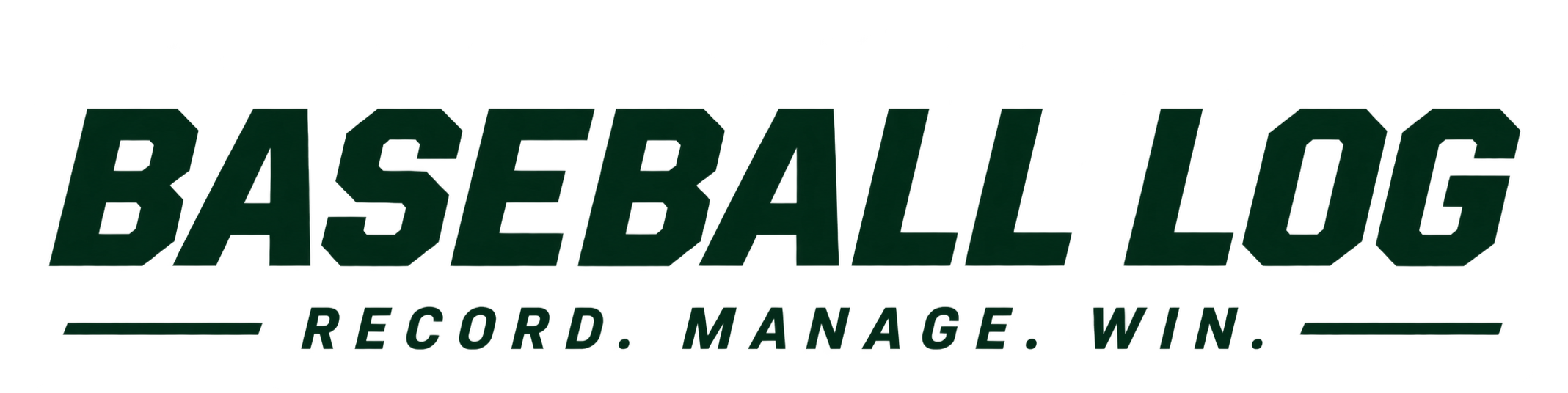 Baseball Log